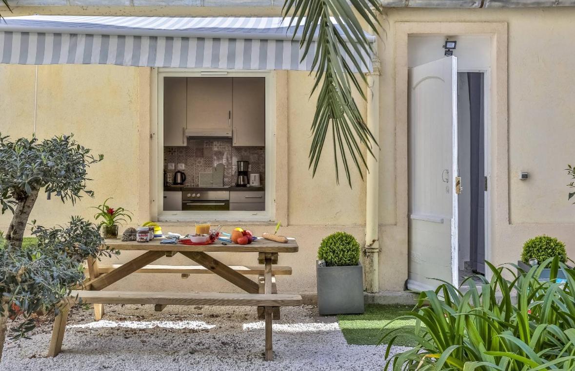 Le Refuge Avec Terrasse Et Jardin, En Plein Centre-Ville, Gare 5 Minutes A Pieds Nice Exteriör bild
